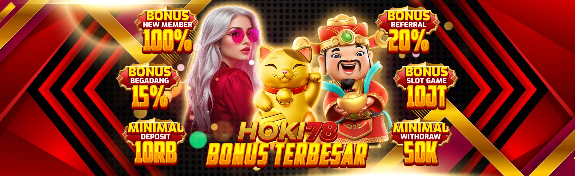 Bonus New Member 100%